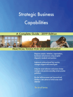 Strategic Business Capabilities A Complete Guide - 2019 Edition