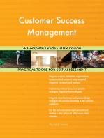 Customer Success Management A Complete Guide - 2019 Edition