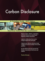 Carbon Disclosure A Complete Guide - 2019 Edition