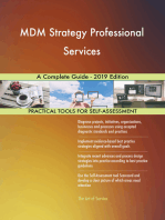 MDM Strategy Professional Services A Complete Guide - 2019 Edition