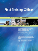 Field Training Officer A Complete Guide - 2019 Edition