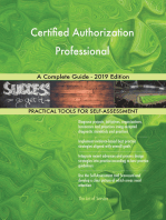 Certified Authorization Professional A Complete Guide - 2019 Edition