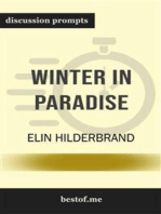 Summary: "Winter in Paradise" by Elin Hilderbrand | Discussion Prompts