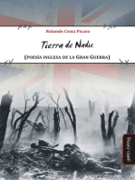 Tierra de nadie: (Poesía inglesa de la Gran Guerra)