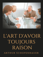 L'Art d'avoir toujours raison: un essai de dialectique éristique