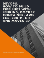 DevOps. How to build pipelines with Jenkins, Docker container, AWS ECS, JDK 11, git and maven 3?