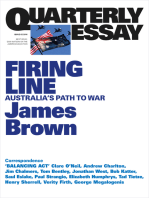 Quarterly Essay 62 Firing Line: Australia's Path to War