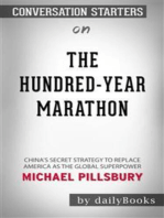 The Hundred-Year Marathon: China's Secret Strategy to Replace America as the Global Superpower by Michael Pillsbury | Conversation Starters