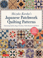 Shizuko Kuroha's Japanese Patchwork Quilting Patterns