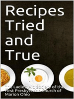 Recipes Tried and True
