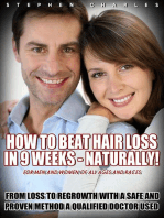 How to Beat Hair Loss in 9 Weeks - Naturally
