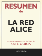 Resumen de La Red Alice: Conversaciones Escritas Del Libro De Kate Quinn