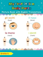 My First Italian Body Parts Picture Book with English Translations: Teach & Learn Basic Italian words for Children, #7
