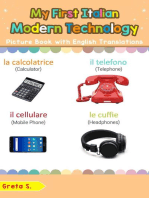My First Italian Modern Technology Picture Book with English Translations