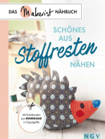 Schönes aus Stoffresten nähen: Das Makerist-Nähbuch - Mit Schnittmustern zum Download in Originalgröße