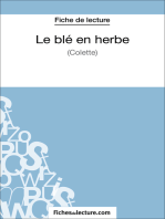 Le blé en herbe de Colette (Fiche de lecture): Analyse complète de l'oeuvre