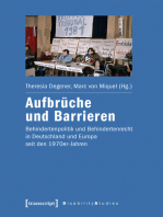 Aufbrüche und Barrieren: Behindertenpolitik und Behindertenrecht in Deutschland und Europa seit den 1970er-Jahren