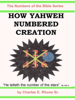 How Yahweh Numbered Creation