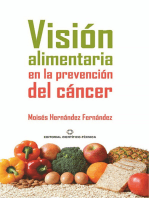 Visión alimentaria en la prevención del cáncer