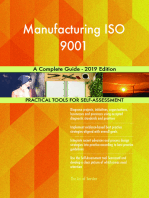 Manufacturing ISO 9001 A Complete Guide - 2019 Edition