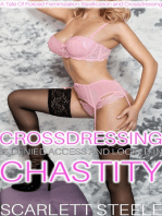 Crossdressing Is Denied Access And Locked In Chastity!