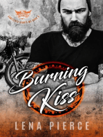Burning Kiss: Shattered Hearts MC, #3
