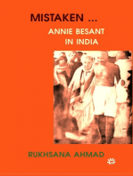 Mistaken… Annie Besant in India