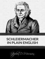 Schleiermacher in Plain English