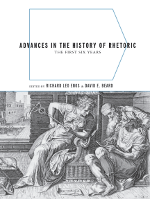 Advances in the History of Rhetoric by Parlor Press, LLC - Ebook ...