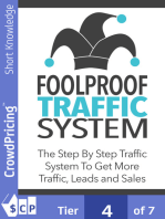 Foolproof Traffic System: Many internet marketers overlook how important traffic is when it comes to making product sales. 