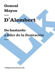 Lee D Alembert De Bastardo A Lider De La Ilustracion De Goncal Mayos Libro Electronico Scribd