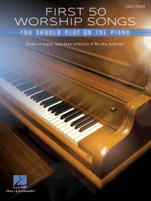 First 50 Worship Songs You Should Play on Piano