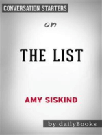 The List: A Week-by-Week Reckoning of Trump’s First Year by Amy Siskind | Conversation Starters