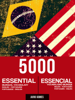 5000 Essential Bilingual Vocabulary / 5000 Vocabulário Bilíngue Essencial: English-Portuguese; Portuguese-English / Inglês-Português; Português-Inglês