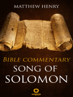 Song of Solomon - Complete Bible Commentary Verse by Verse