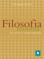 Filosofia mínima: Ler, escrever, ensinar, aprender