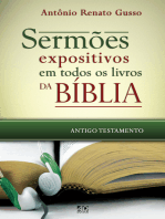 Sermões expositivos em todos os livros da Bíblia - Antigo Testamento: Esboços completos que percorrem todo o Antigo Testamento