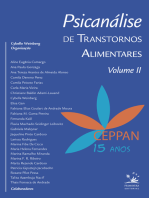 Psicanálise de transtornos alimentares: Volume II