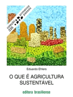 O que é agricultura sustentável