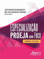 Especialização Proeja em Foco: Cenários e Interfaces