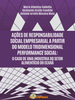 Ações de responsabilidade social empresarial a partir do modelo tridimensional performance social: o caso de uma industria do setor alimentício do Ceará