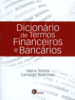Dicionário de termos financeiros e bancários