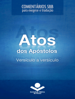 Comentários SBB - Atos versículo a versículo