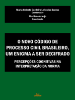 O Novo Código de Processo Civil Brasileiro, um enigma a ser decifrado: Percepções cognitivas na interpretação da norma