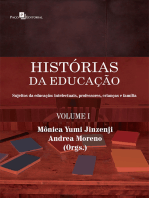 Histórias da Educação: VoIume I
