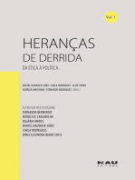 Heranças de Derrida (vol. 1): Da ética à política