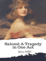 Salomé A Tragedy in One Act
