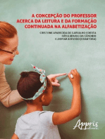 A concepção do professor acerca da leitura e da formação continuada na alfabetização