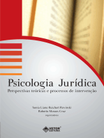Psicologia Jurídica: Perspectivas Teóricas e Processos de Intervenção