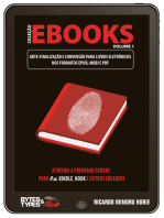 Coleção eBooks - Arte-finalização e conversão para livros eletrônicos nos formatos ePub, Mobi e PDF